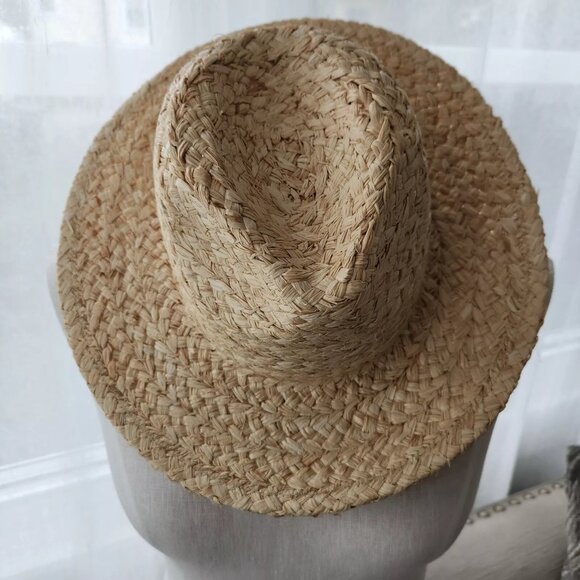 NWT Will & Bear River Sand Raffia Straw Hat Large unisex